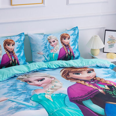 Anna Och Elsa Ritning Sängkläder Set