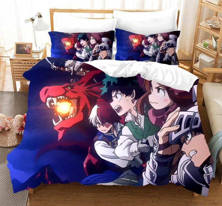 My Hero Academia And The Red Dragon Påslakan