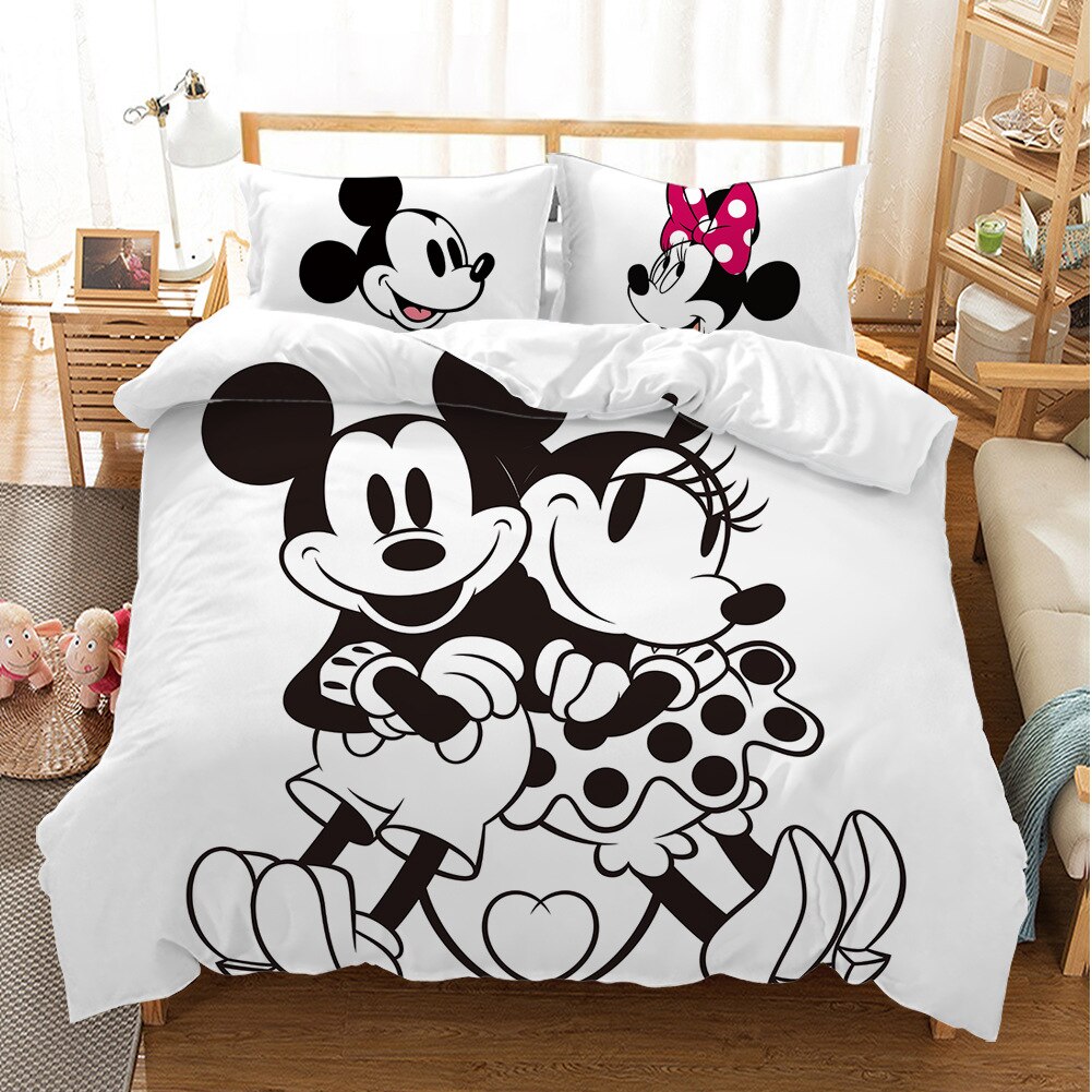 Vitt Påslakan Mickey And Minnie