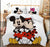 Vitt Påslakan Mickey And Minnie