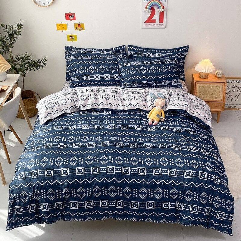 Marinblå Scandinavian Spirit Påslakan