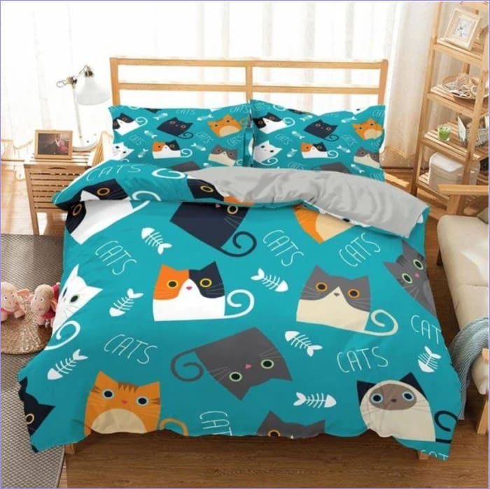 Minimalistiskt Påslakan För Katt