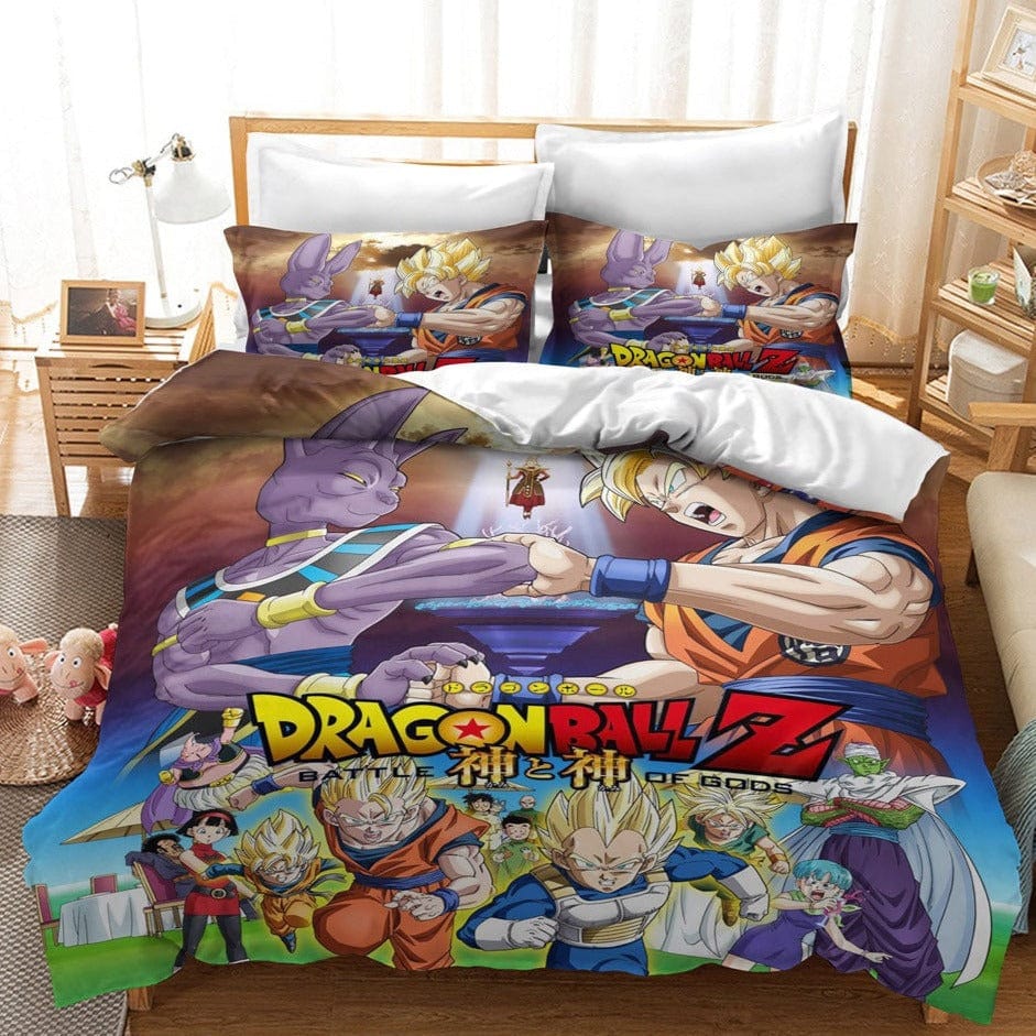 Dragon Ball Z Påslakan För 2 Personer