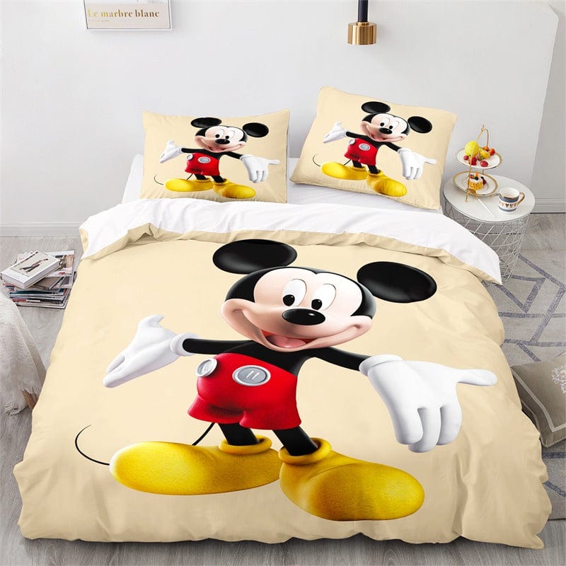 Mickey Child Gult Påslakan