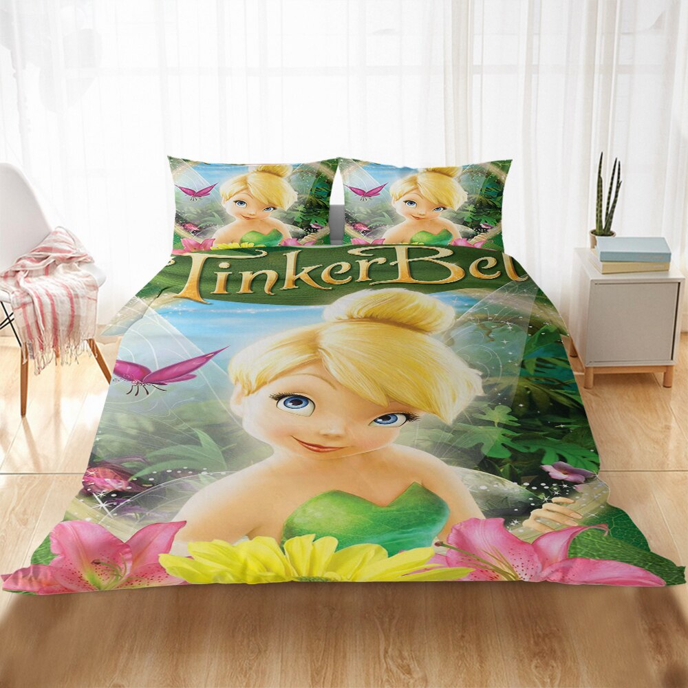 Påslakan Tinker Bell Blommor