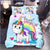 Unicorn Påslakan Magic Rainbow