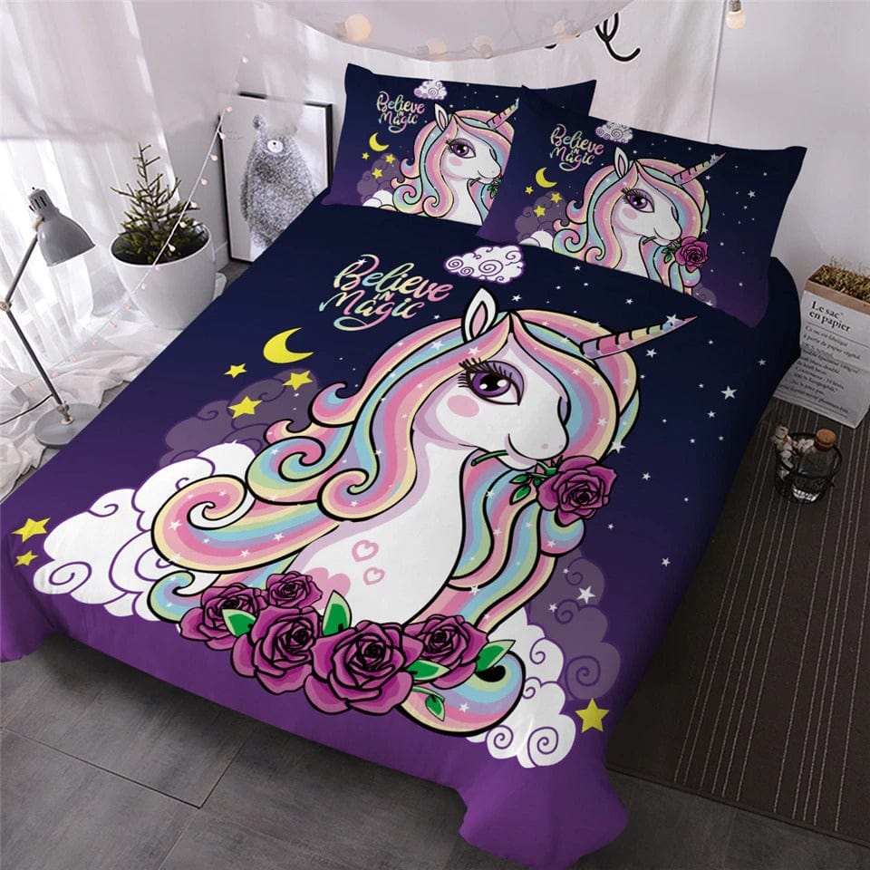 Unicorn Påslakan Dubbelsäng