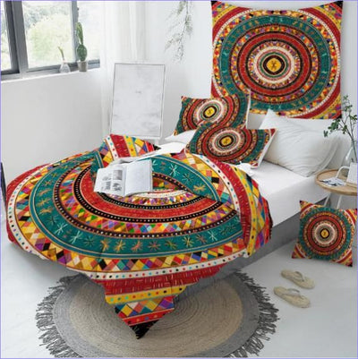 Aztec Mandala Påslakan