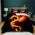 Svart Påslakan Dragon On Fire