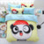 Happy Panda Påslakan