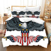 Vintage American Flag Bed Set