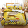 Pikachu 2 Person Sängkläder Set